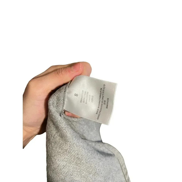 FEAR OF GOD ESSENTIALS Kids Grey Baseball T-Shirt - Picture 7 of 7